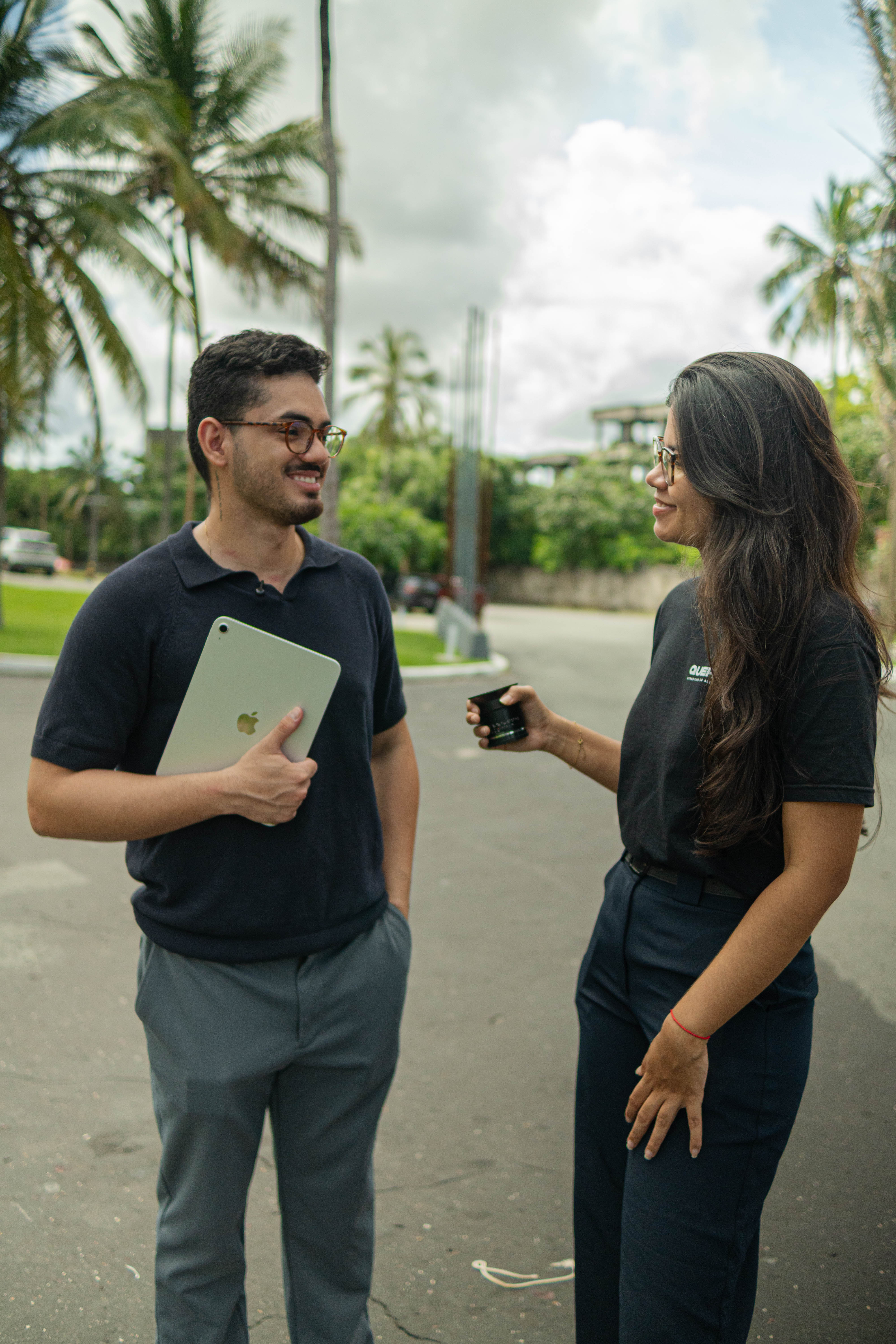 Pedro Malvão e Mariana Lima, fundadores da Querubim Studio em São Luís